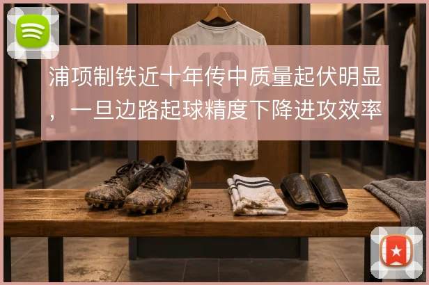 浦项制铁近十年传中质量起伏明显,一旦边路起球精度下降进攻效率随之走低